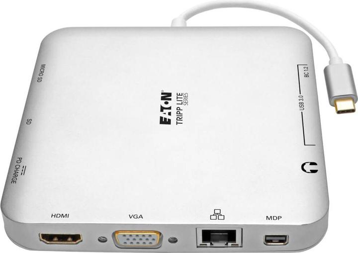 Actual product image Eaton Tripp Lite Series USB-C docking station (USB-C, 10 Ports)