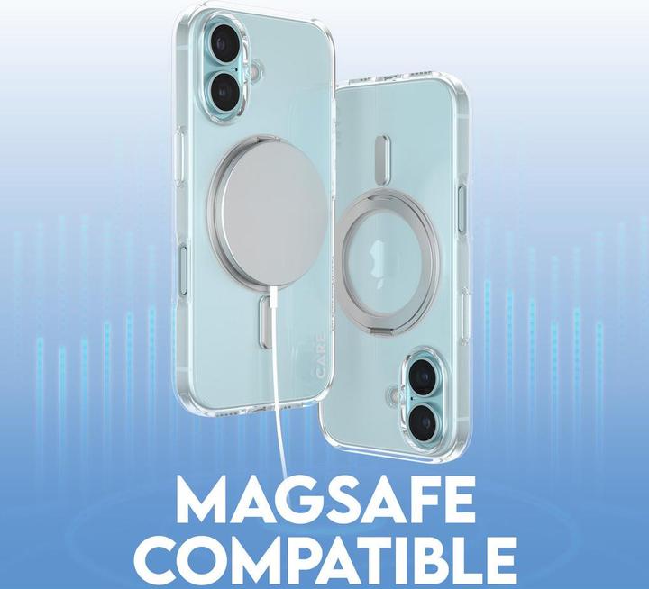 Image du produit PanzerGlass CARE Kickstand & MagSafe iPhone '24 6.1" argent (Apple iPhone 16)