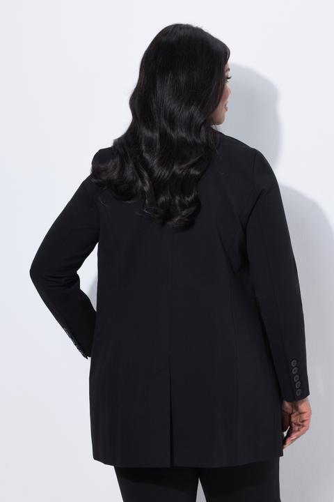 Produktbild Ulla Popken Punto-Blazer, Reverskragen, Langarm, Komplettfutter (54)
