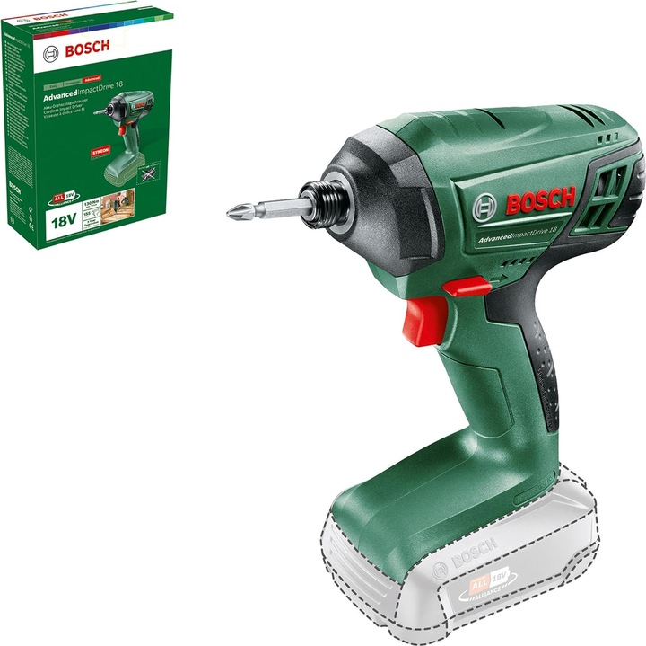 Image du produit Bosch Home & Garden AdvancedImpactDrive 18 (Fonctionnement sur batterie)