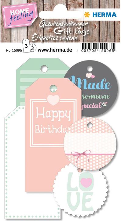 HERMA Geschenkanhänger Home 6 Stück (6x)