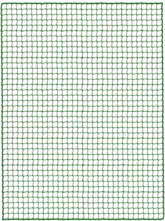 Actual product image HP Autozubehör Container net Length 4 x width 3.0 m, thickness 3 mm Polypropylene, green Mesh size 45 mm