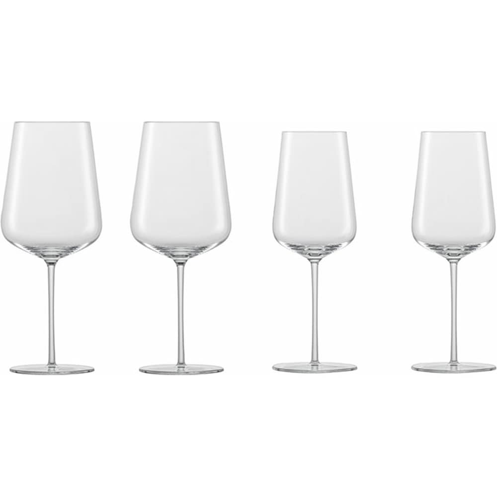 Zwiesel Chardonnay & Bordeaux Weingläser VERVINO, Weingläser, Transparent