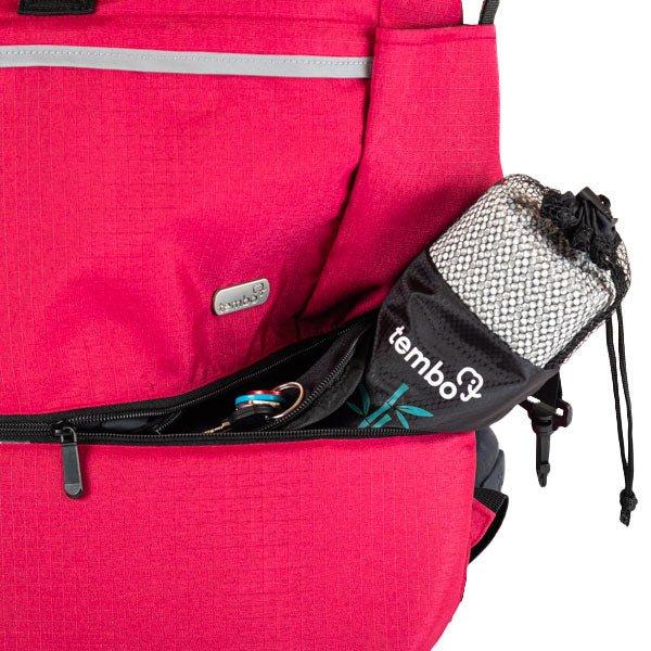 Produktbild Tembo - ergonomischer 2in1 Laptop-Rucksack Chiang Mai Himbeere (32 l)