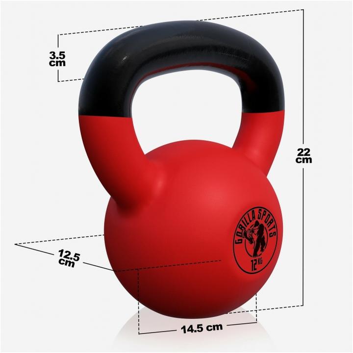 Immagine prodotto Gorilla Sports Kettlebell (1 x 12 kg)