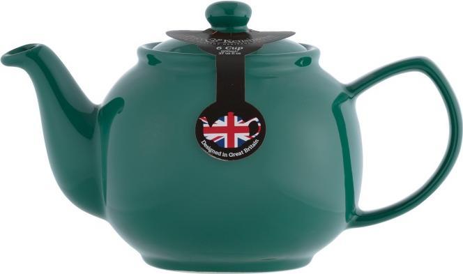 Actual product image Price & Kensington 0056.780 Emerald 6 Cup Teapot, Stoneware (1.10 l)