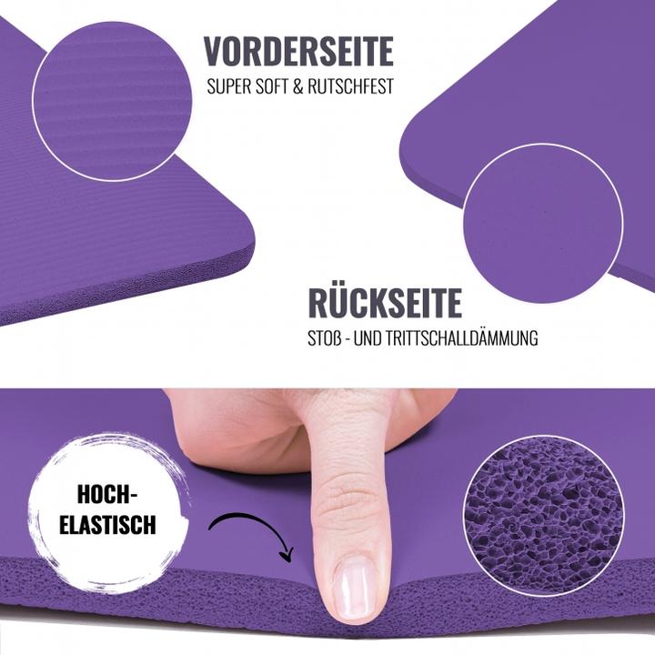 Actual product image Gorilla Sports Yoga mat (15 mm)