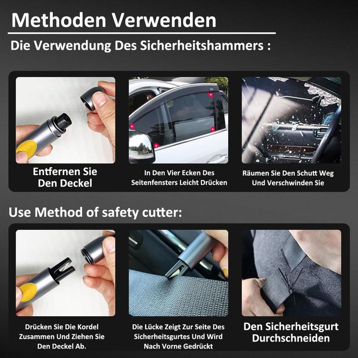 Produktbild Smosun Notfall-Sicherheitshammer