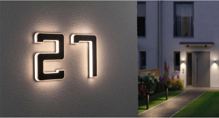 Produktbild Paulmann Hausnummer (20 lm, IP44)