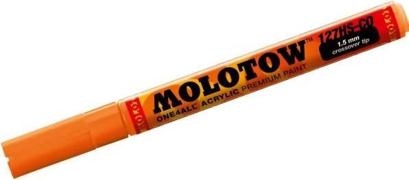 Image du produit Molotow MARQUEUR ACRYLIQUE 1.5mm NEONORANG (orange fluo fluorecent, 1.50 mm, 1 x)