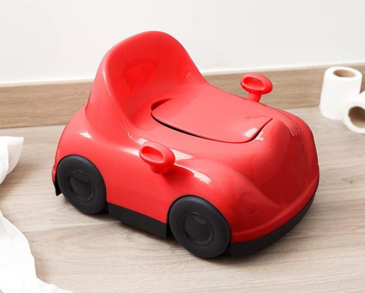 BigBuy Baby WC-Aufsatz Rot Auto 32 cm