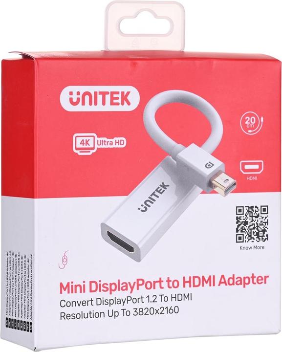 Produktbild Unitek Y-6331 Videoanschluss (HDMI, 20 cm)