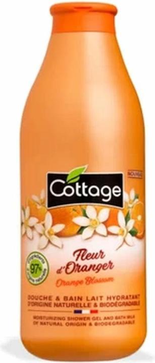 Image du produit Cottage Gel douche hydratant et crémeux à la fleur d'oranger 750ml (750 ml)