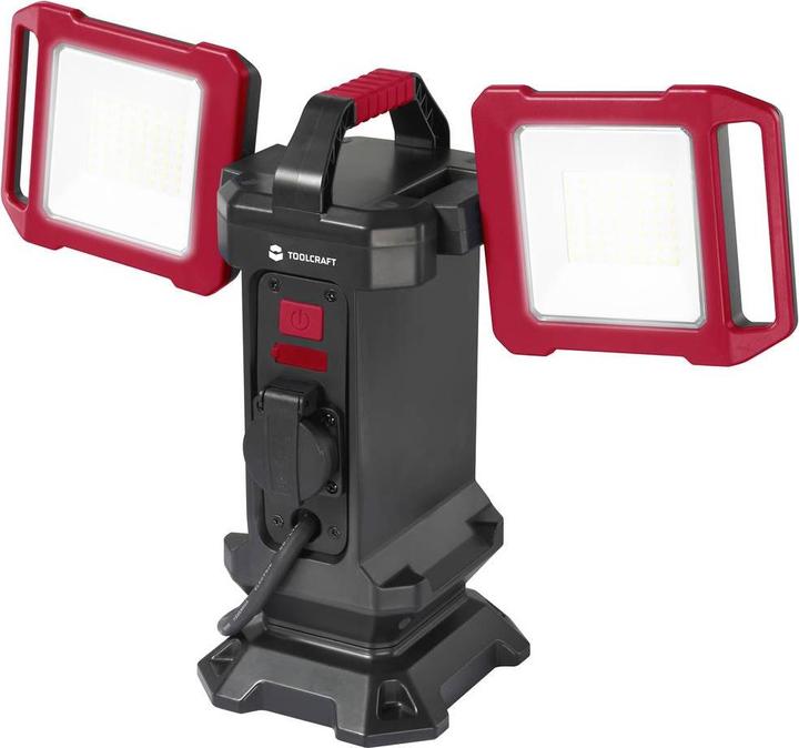 Actual product image Toolcraft LED construction spotlight 40W natural white TO-7843725 (4000 lm)