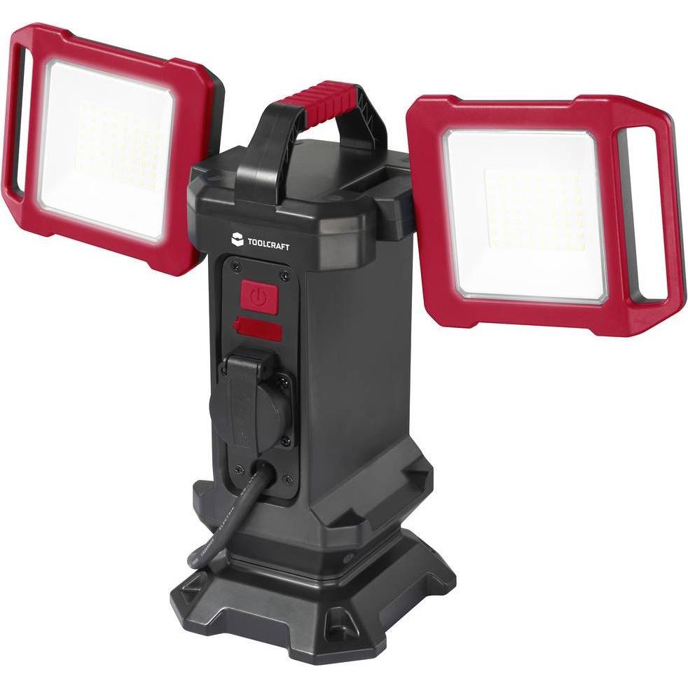 Toolcraft, Arbeitsleuchte, LED-Baustrahler 40W Naturweiss TO-7843725