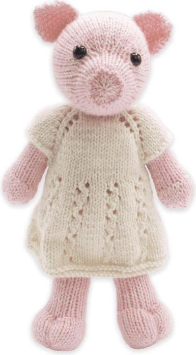 Produktbild Hardicraft Schweinchen Frida - Strickset