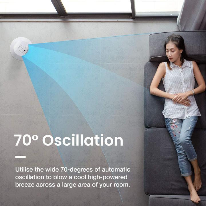 Image du produit Breeze Ventilateur de tour Blanc (54 dB)