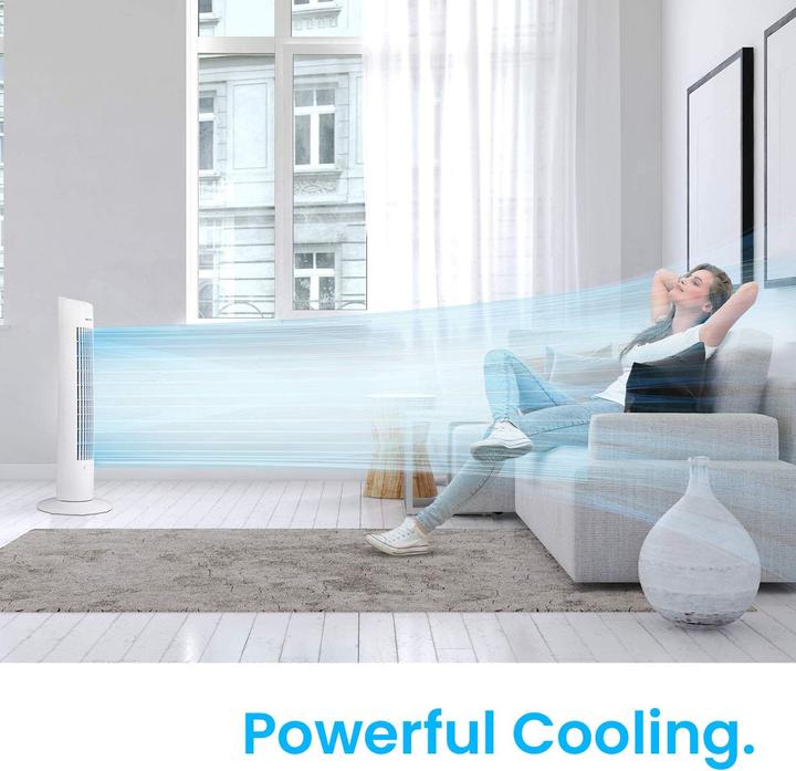 Image du produit Breeze Ventilateur de tour Blanc (54 dB)
