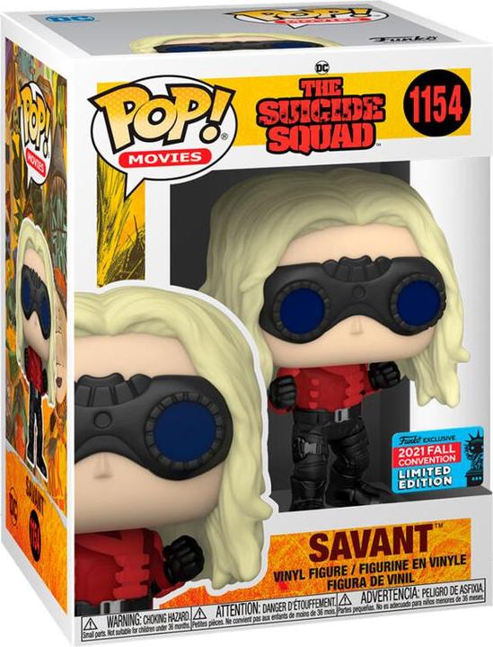 Actual product image Funko POP DC Comics The Suicide Squad Savant Exclusive