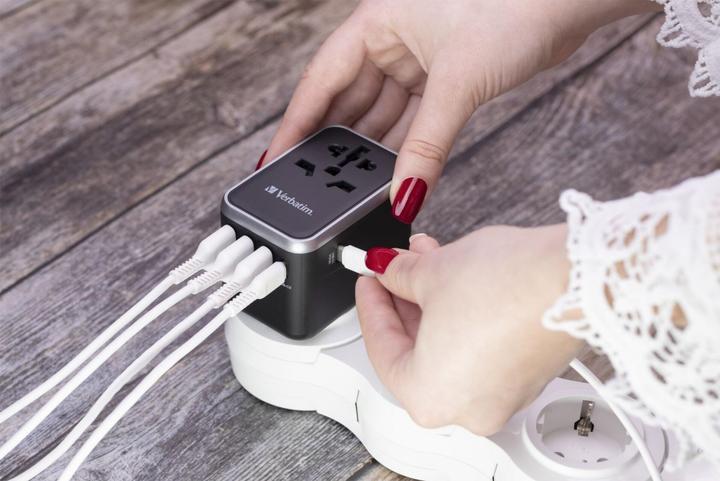Actual product image Verbatim Universal Travel Adapter