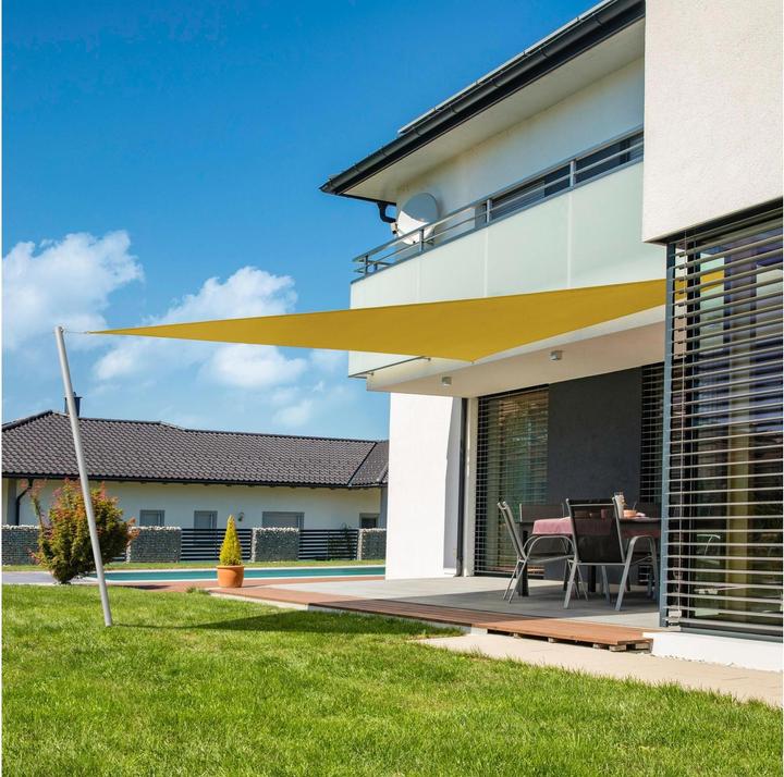Immagine prodotto Windhager Vela solare Cannes, 4 m, triangolo, giallo (4 x 4 m)