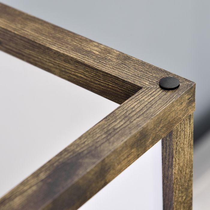 Actual product image Swisshandel24 Stehlampe mit Regalen, Wohnzimmer Stehleuchte E27 bis 40W, Nachttischlampe (E27)