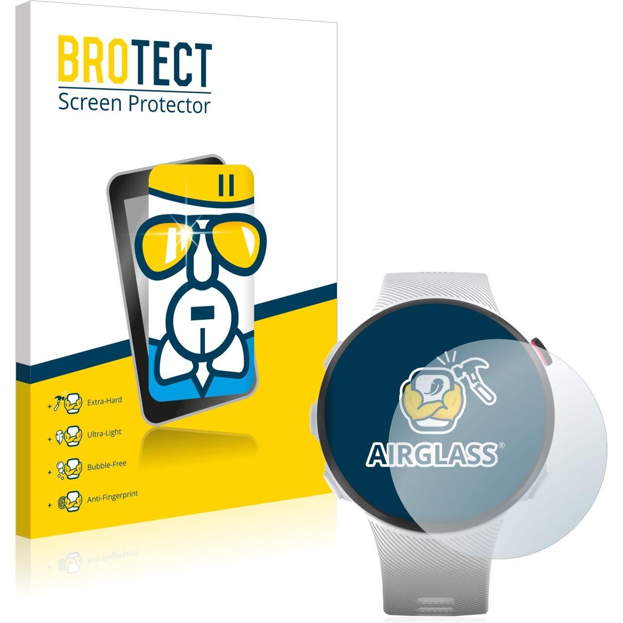 Thumbnail - BROTECT AirGlass Panzerglasfolie, Smartwatch Schutzfolie, Transparent