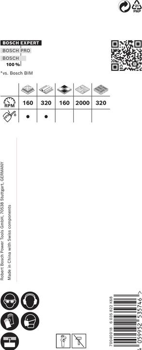 Image du produit Bosch Professional Zubehör Scie cloche EXPERT Tough Material, 54 x 60 mm (54 millimètres)