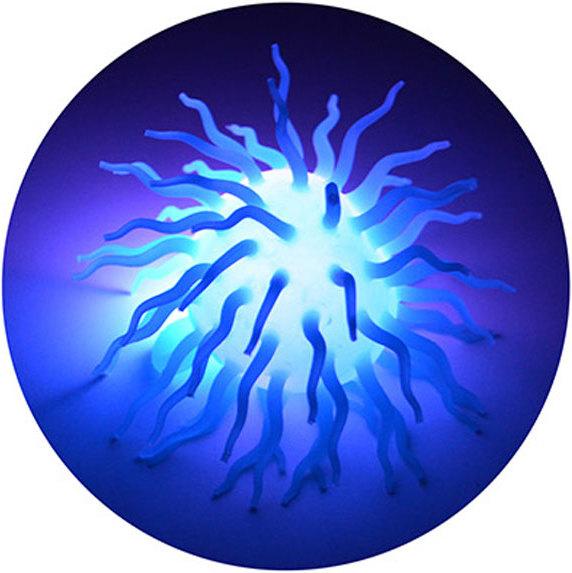 Productafbeelding Sombo Spike pluizenbol met licht, Ø 12cm