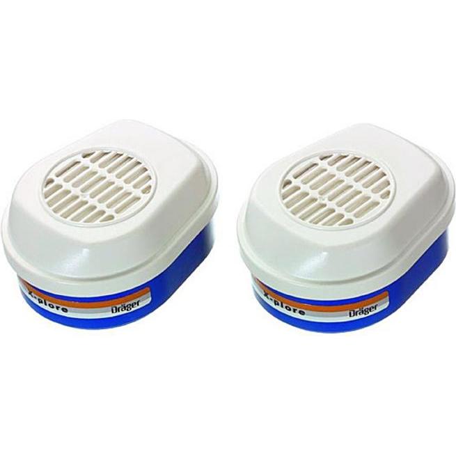 Dräger, Atemschutzmaske, Safety Wechselfilter-Set, Filter: A2B2P3RD (B2P3, 6 x)