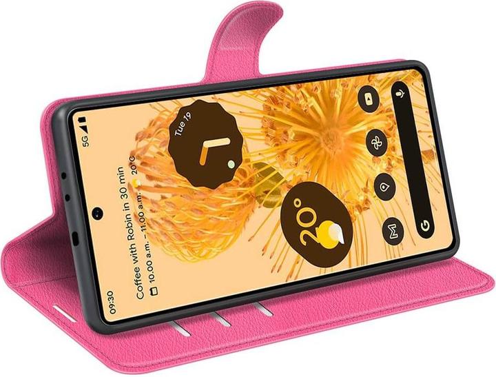 Produktbild Cover-Discount Google Pixel 7 - Leder Etui Hülle pink (Google Pixel 7)