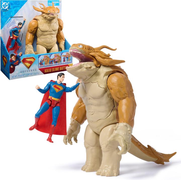 Actual product image Superman Movie Kaiju Slime Explosion Battle