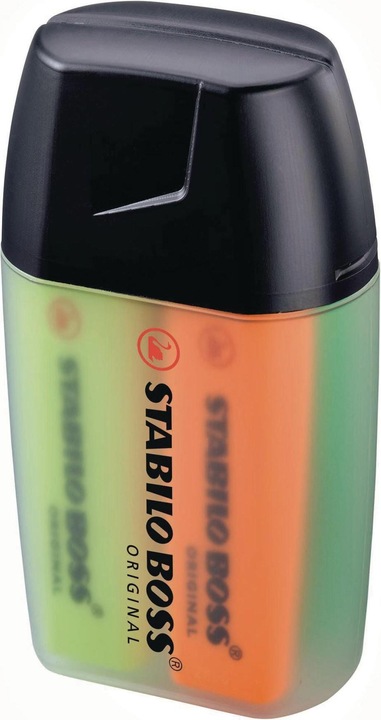 Image du produit STABILO Surligneur BOSS ORIGINAL (Orange, Jaune, Bleu, Vert, 5 mm, 4 x)