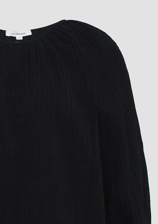 Produktbild S.Oliver Bluse Strukturierte Relaxed-Fit-Bluse mit Raffungen und Raglanärmeln (32)