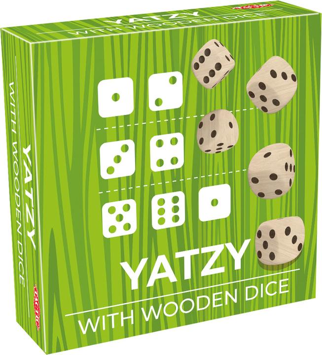 Actual product image Tactic Trendy Yatzy board game (Dutch, German, Finnish, Polish, Swedish, French, Latvian, Norwegian, Danish, Greek, Hungarian, Russian, Estonian, Spanish, English, Lithuanian, Italian)
