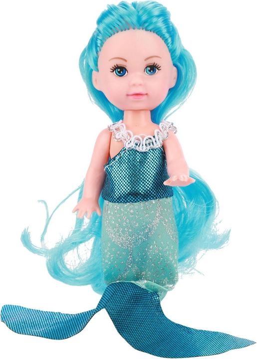 Image du produit Toi-Toys Poupée sirène Cheveux de rêve, 11cm