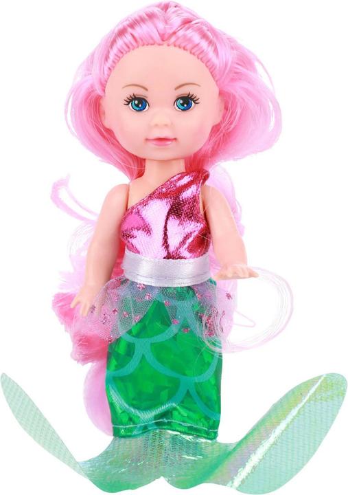 Image du produit Toi-Toys Poupée sirène Cheveux de rêve, 11cm