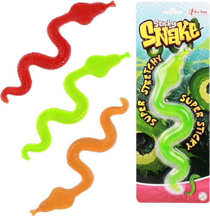 Immagine prodotto Toi-Toys Serpente Cobra appiccicoso e super elastico