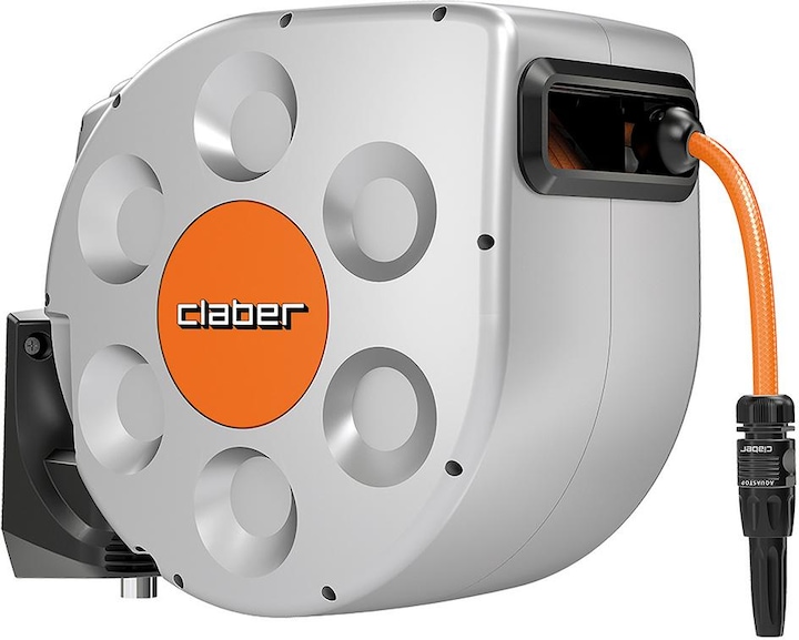 Actual product image Claber Wall-mounted hose box 30 metre Rotoroll Evolution (30 m)