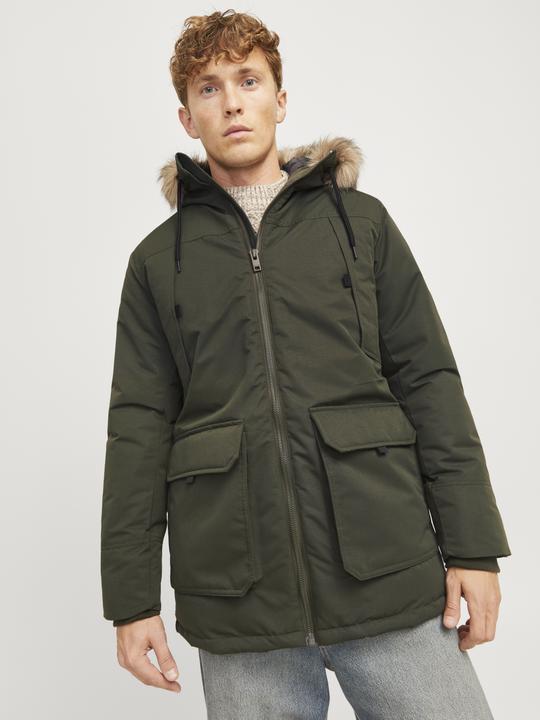 Produktbild Jack & Jones Jjeconstruct Faux Fur Parka Sn (M)