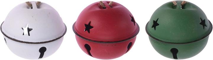 Satz bunte Weihnachtsglocken, 6tlg.