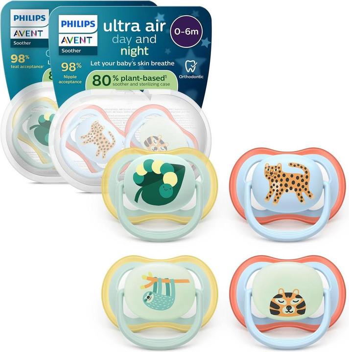 Actual product image Philips Avent Ultra Air (4x, 0 - 6 Months)