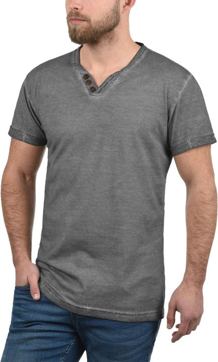 Immagine prodotto Solid Tino T-Shirt A Maniche Corte Maglietta Da Uomo Con Collo A V In Cotone 100% (M)