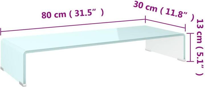 Image du produit vidaXL Halsey (80 x 30 x 13 cm)