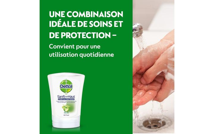Produktbild Dettol No Touch Nachfüller Aloe Vera (Flüssigseife, Handseife Nachfüllpackung, 250 ml)