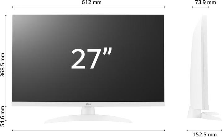 Image du produit LG 27TQ615S-WZ (1920 x 1080 pixels, 27")