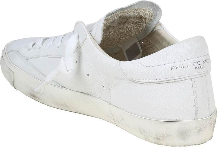 Actual product image Philippe Model Sneaker PRLU1012 BASIC BLANC (40)