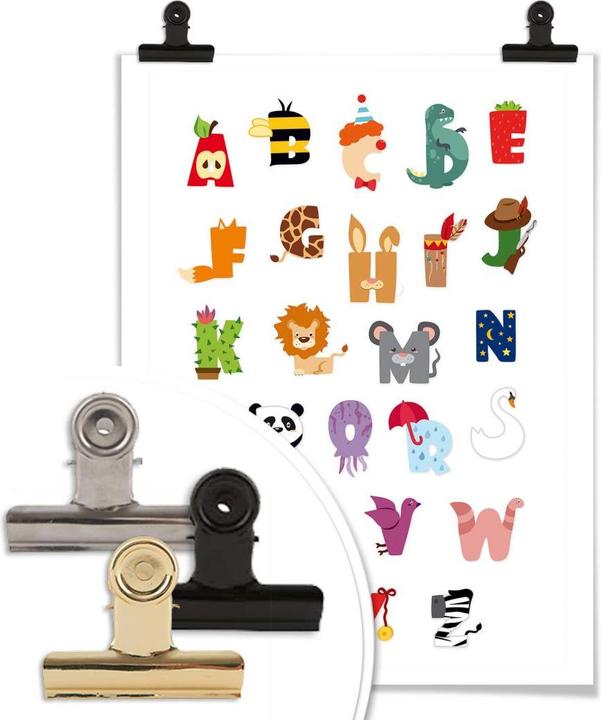 Image du produit Trenddeko Alphabet pour enfants (80 x 100 cm)