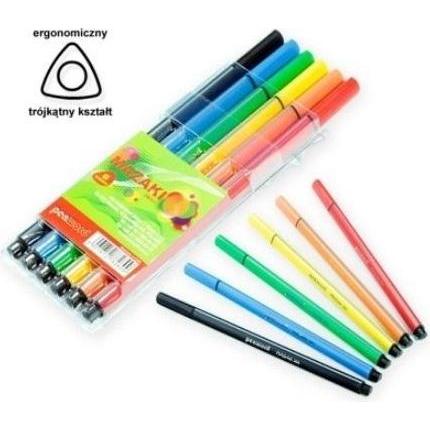 Polsirhurt, Evidenziatori, Dreieckige Marker, 6 Farben