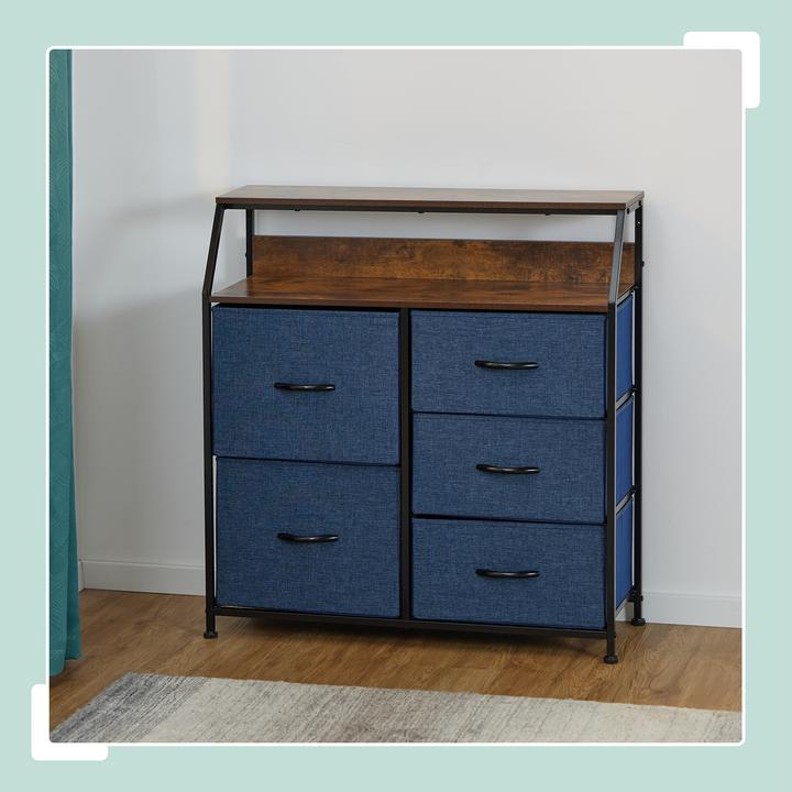 Produktbild Relaxdays Kommode (84 x 30 x 87 cm)